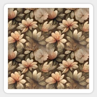 Beautiful Floral pattern, model 2 Sticker
